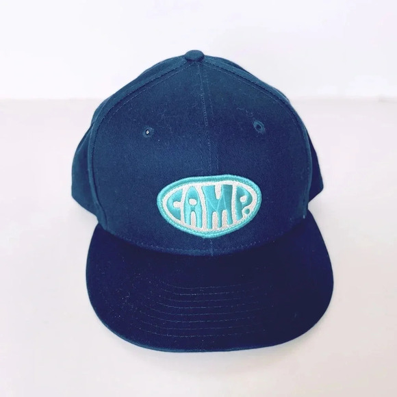 Camp Brand Navy Blue SnapBack Hat - Picture 1 of 4